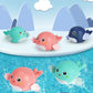 Cross Border Baby Bath Toy Children's Bath Winding Chain Baby Bathroom Swimming Water Dolphin Turtle Whale