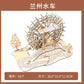 wooden three-dimensional assembled military model angel tank puzzle assembled boy wooden toy diy hut puzzle