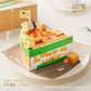 Bricks Also Birthday Cake Handmade Dessert Ornaments Compatible with Lego Cake Blocks Assembled Toys Children's Children's Day Gift