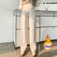 Pregnant Women's Pants Spring and Autumn Outer Wear plus size Wide Leg Pants Pregnant Women's Winter Pregnant Women's Pants fleece-lined Bottoming Abdominal Pants Spring