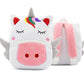 Cute Cartoon Animal Children's Backpack Stall Supply Backpack Kindergarten Plush Backpack Children's Bag Orderable Printing