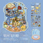 Mr. Paper Landscaping Flat Stickers Prince Fairy Tale Book Series DIY 3D Landscaping Flat Sticker Pack