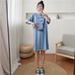 Pregnant Women's Nursing Clothing for Going Out, Fashionable Nursing Short-Sleeved Summer Hot Mom Style Women's Clothing, Breastfeeding Clothing, Trendy Breastfeeding Clothes