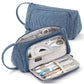 Corduroy Simple Large-Capacity Pencil Bag for Junior High School Students Small Fresh Canvas Pencil Bag Multi-Functional Storage Stationery Bag