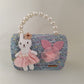 2025 Spring and Summer Explosions Fashion Casual Children's Candy Jelly Bag Mini Shoulder Crossbody Handbag Wholesale