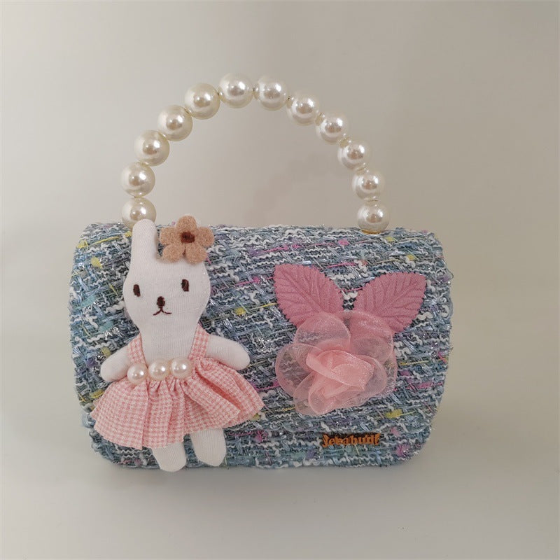2025 Spring and Summer Explosions Fashion Casual Children's Candy Jelly Bag Mini Shoulder Crossbody Handbag Wholesale