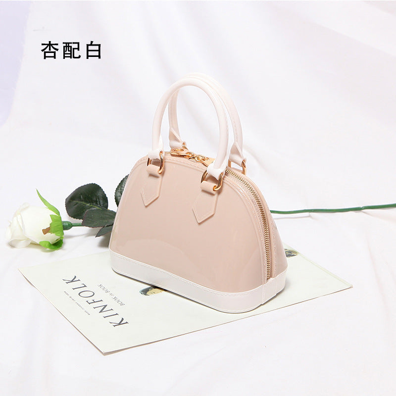 2025 Spring and Summer Explosions Fashion Casual Children's Candy Jelly Bag Mini Shoulder Crossbody Handbag Wholesale