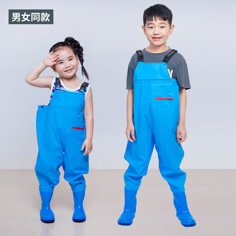 Children play water clothes play sand play water artifact children's water pants beach toys kindergarten toys waterproof anti-dirty clothes