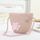 Cross-border New Children's Bag Spring and Summer New Children's Crossbody Bag Handmade Straw Satchel Travel Mini Coin Purse
