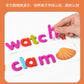 Early Education Baby Fun Wooden Word Spelling Battle Pk Game 26 English Letters Kidsren's Educational Toys
