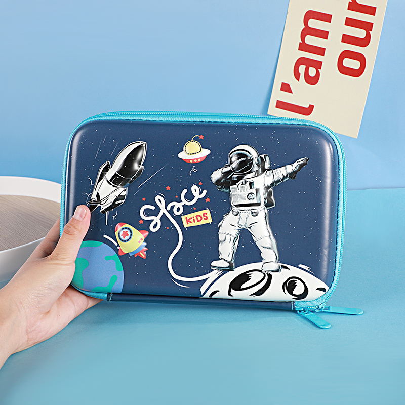 Eva Pencil Box 3D Stereo Large-Capacity Kidsren's Pencil Bag Multi-Functional Student Stationery Popular Pencil Box Waterproof