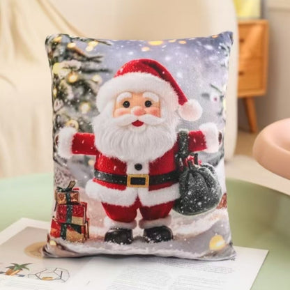 Factory Price Wholesale Christmas Gift Doll Pillow Holiday Decoration Snowman Deer Cushion Santa Doll