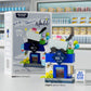 Compatible with Lego City Architecture Street View Hamburg Coffee Flower Shop Small Shop Building Blocks Children's Educational Toys Gifts