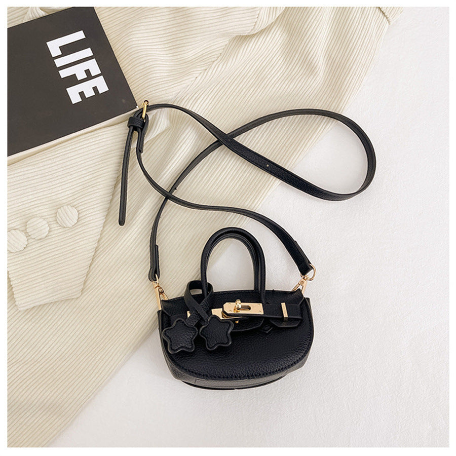 2025 Spring and Summer Explosions Fashion Casual Children's Candy Jelly Bag Mini Shoulder Crossbody Handbag Wholesale