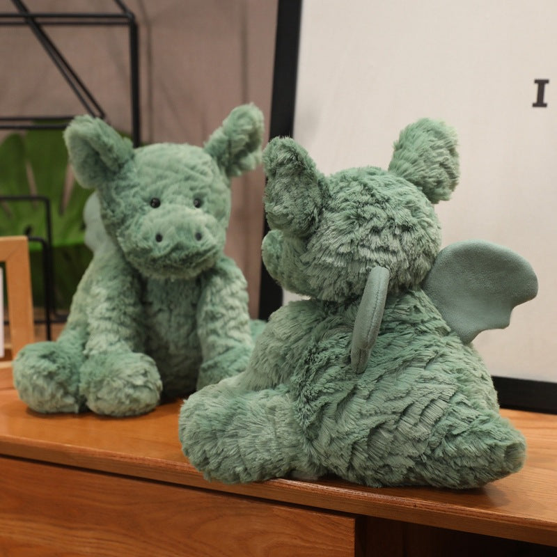 British jelly wave fox green dragon lion monkey plush toy doll holiday gift girl wholesale