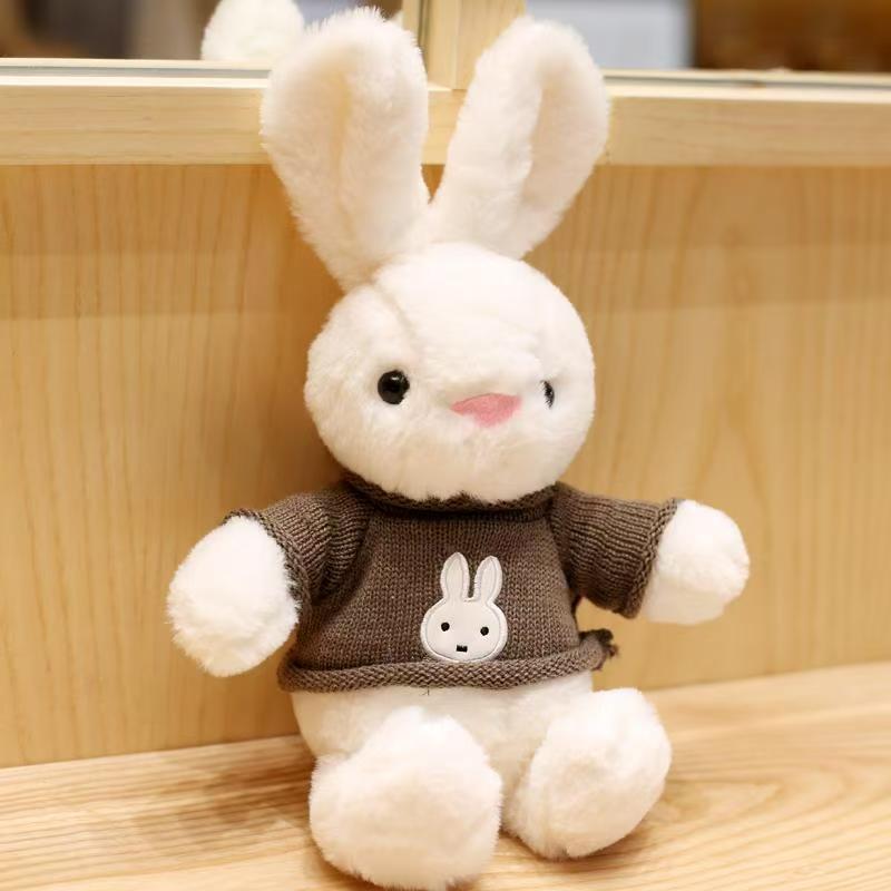 Short Plush Scarf Rabbit Doll Pillow Cloth Doll Wedding Gift Bag Ferrule Stall Night Market Push Gift