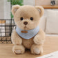 Cute Christmas Penguin Plush Teddy Bear Small Doll Machine Toy Living Room Decoration Children's Gift