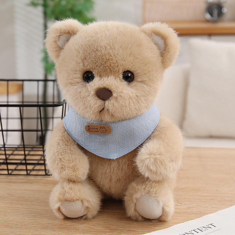 Cute Christmas Penguin Plush Teddy Bear Small Doll Machine Toy Living Room Decoration Children's Gift