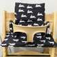 Ins Nordic Style Baby Dining Chair Children's Growth Chair Cushion Baby Dining Chair Cushion Waterproof and Urine-proof Sitting