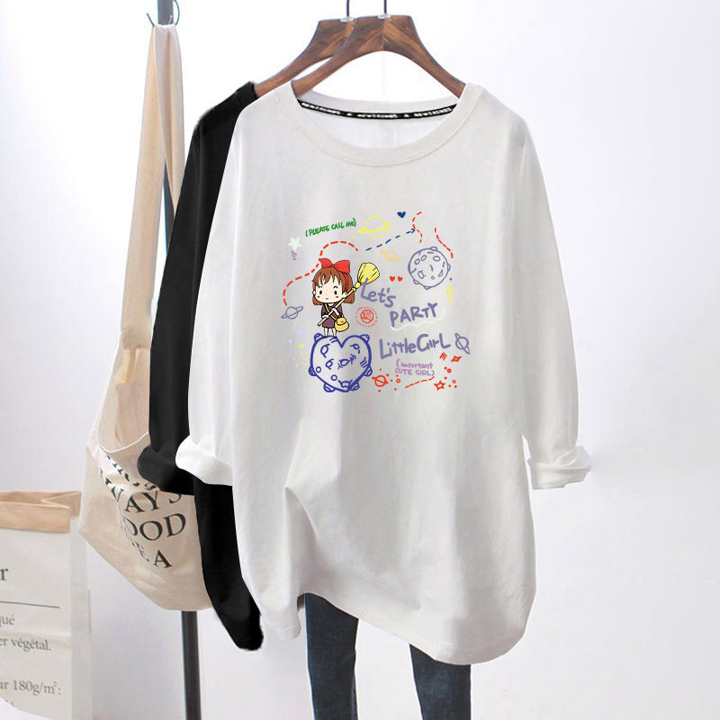 Breastfeeding Top Autumn and Winter Clothes Going Out Hot Mom's Clothes for Breastfeeding Period All-match Base Shirt plus size Pregnant Women's T-shirt