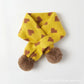 Babamama children's scarf winter thick warm jacquard love boy's scarf baby girl's thickened scarf scarf