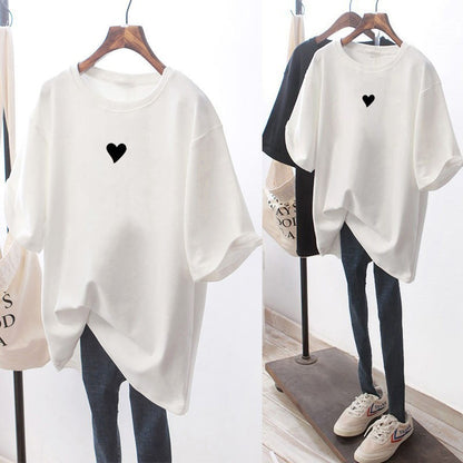 Breastfeeding Summer Top T-Shirt Summer Going Out Hot Mom plus size Fashionable Loose Breastfeeding Dress Slimming Fashionable