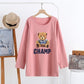Pregnant Women's Postpartum Breastfeeding Jacket Outer Wear Moon Clothes Long Sleeve Thin T-Shirt Hot Mom's Spring and Autumn Clothes for Breastfeeding Period