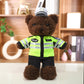 Police Bear Doll Traffic Police Bear Doll Uniform Fire Suit Teddy Bear Plush Toy Internet Red Bear Doll