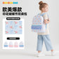 Cross-Border Cute Bow Floral Backpack Cute Pink Ruffle Decoration Large Capacity Portable Student Backpack