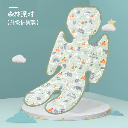 Baby Stroller Mat Mat Summer Stroller Seat Cushion Cool Mat Baby an Full Seat Dining Chair Stroller Ice Mat