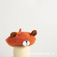 Spring and Autumn Korean Style Baby Boy and Girl Candy Color All-match Knitted Beret Children's Western Style Casual Wool Hat Paintler Hat