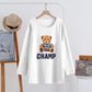Pregnant Women's Postpartum Breastfeeding Jacket Outer Wear Moon Clothes Long Sleeve Thin T-Shirt Hot Mom's Spring and Autumn Clothes for Breastfeeding Period