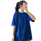 Maternity Breastfeeding T-shirt Summer Short-sleeved Mid-length 2023 New Loose plus size Breastfeeding Moon Dress