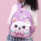Foreign Trade Children's Schoolbag Kindergarten Middle and Small Class Schoolbag 3-6 Years Old Boys and Girls Cartoon Backpack Preschool Backpack