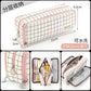 Japanese and Korean Double-Layer Pencil Case for Elementary, Middle, and High School Students, Cross-Border Oxford Cloth Multifunctional Creative Stationery Pencil Case a
