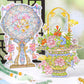 Paper Trace Puzzle Stickers Dusty Ancient Style Series Chinese Trend Creative Journal Material Collage DIY Landscaping Decoration