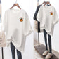 Breastfeeding Summer Top T-Shirt Summer Going Out Hot Mom plus size Fashionable Loose Breastfeeding Dress Slimming Fashionable