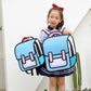2025 New Primary School Student Schoolbags, Large-Capacity Personalized Backpacks for Boys and Girls, Trendy and Fashionable Three-Dimensional Kindergarten Schoolbags