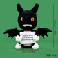 Cross-Border Amazon Handmade Knitted Doll Halloween Gift Ghost Little Devil Grim Reaper Emotional Plush Toy Wholesale