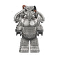 Flame X-01 Mecha Third-Party Radiation Warrior Building Block Figure Cross-Border Goods Bagged for Boys Compatible with Lego