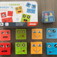 Tiktok-Style Face-Changing Magic Cube Smiley Face Fun Expression Building Block Puzzle Children's Toy Logical Thinking Educational