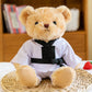 Taekwondo bear doll plush toy teddy bear doll doll martial arts hall activity gift can add LOGO