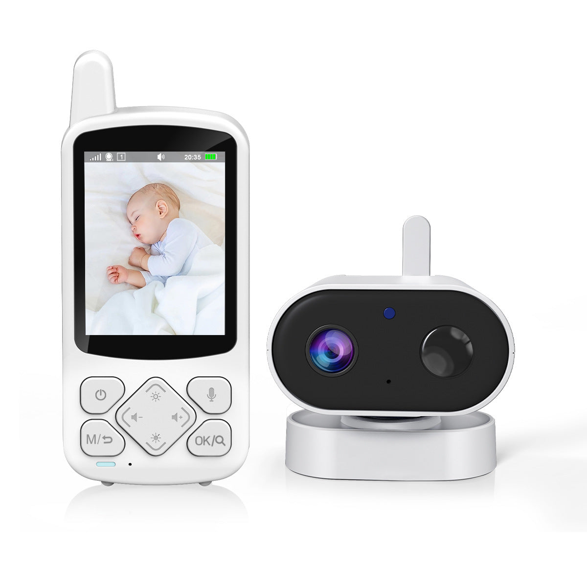 ABM800 2.8 inch Wireless Baby Monitor Real Time Video Baby Monitor Lullaby Baby Watcher