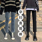 Pregnant Women's Pants Jeans Spring and Autumn Small Straight Pants Loose Pregnant Women's Pants Spring and Autumn New Fashion Pregnant Women's Pants