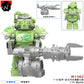 Flame X-01 Mecha Third-Party Radiation Warrior Building Block Figure Cross-Border Goods Bagged for Boys Compatible with Lego