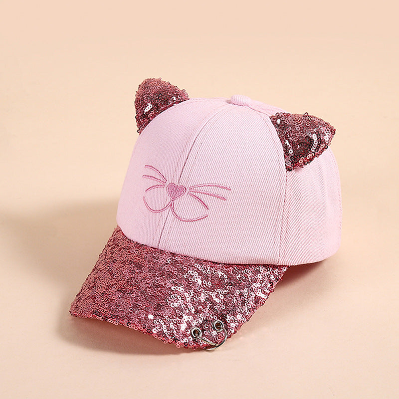Cross-border Unicorn Children's Baseball Cap Baby Hat Spring and Autumn Festival Cross-border Foreign Trade Duck Tongue Hat