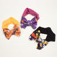 European and American New Halloween Children's Hair Band Pumpkin Head Printed Bow Baby Hair Accessories Baby Headscarf