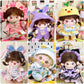 Dropshipping 20cm Baby Clothes Cotton Doll Clothes Cute Pajamas Set Original Antique Han Dynasty Doll Dress up