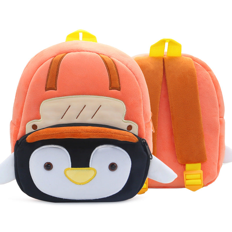 Cute New Animal Games boys and girls plush children backpack kindergarten backpack factory direct sales
