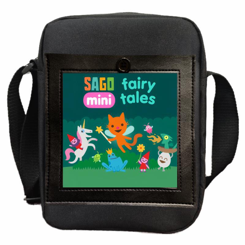 Sago Mini Friends Student Shoulder Bag Men's and Women's Youth Messenger Bag DIY Customized Handheld